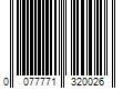 Barcode Image for UPC code 0077771320026