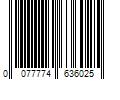 Barcode Image for UPC code 0077774636025