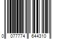 Barcode Image for UPC code 0077774644310