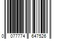 Barcode Image for UPC code 0077774647526