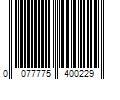 Barcode Image for UPC code 0077775400229