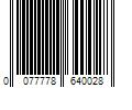 Barcode Image for UPC code 0077778640028