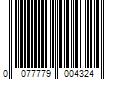 Barcode Image for UPC code 0077779004324