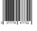 Barcode Image for UPC code 0077779477722