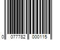 Barcode Image for UPC code 0077782000115