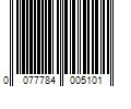 Barcode Image for UPC code 0077784005101