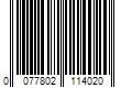 Barcode Image for UPC code 0077802114020