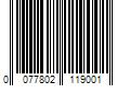 Barcode Image for UPC code 0077802119001