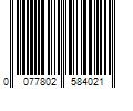 Barcode Image for UPC code 0077802584021