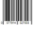 Barcode Image for UPC code 0077914027003