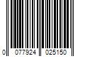 Barcode Image for UPC code 0077924025150