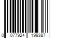 Barcode Image for UPC code 0077924199387. Product Name: Weber Griddle 27-in W x 19-in H Black Flat Top Grill Cover | 7035