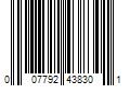 Barcode Image for UPC code 007792438301