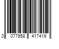 Barcode Image for UPC code 0077958417419