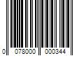 Barcode Image for UPC code 0078000000344