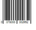 Barcode Image for UPC code 0078000002652