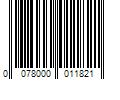 Barcode Image for UPC code 0078000011821. Product Name: Dr Pepper/Seven Up  Inc 7UP Caffeine Free Cherry Soda Pop  12 fl oz  12 Pack Cans