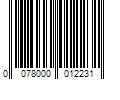 Barcode Image for UPC code 0078000012231