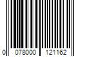 Barcode Image for UPC code 0078000121162