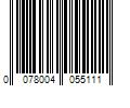 Barcode Image for UPC code 0078004055111