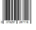 Barcode Image for UPC code 0078257267118