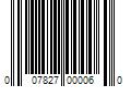 Barcode Image for UPC code 007827000060