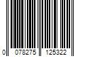 Barcode Image for UPC code 0078275125322