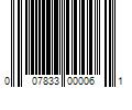 Barcode Image for UPC code 007833000061