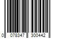 Barcode Image for UPC code 0078347300442