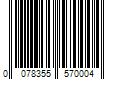 Barcode Image for UPC code 0078355570004