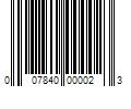 Barcode Image for UPC code 007840000023