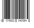 Barcode Image for UPC code 0078522040064