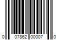 Barcode Image for UPC code 007862000070