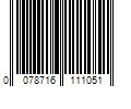 Barcode Image for UPC code 0078716111051