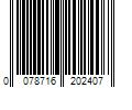 Barcode Image for UPC code 0078716202407