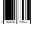 Barcode Image for UPC code 0078737220749