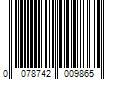 Barcode Image for UPC code 0078742009865