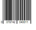 Barcode Image for UPC code 0078742040011