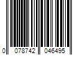 Barcode Image for UPC code 0078742046495