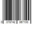 Barcode Image for UPC code 0078742067100