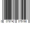 Barcode Image for UPC code 0078742075198