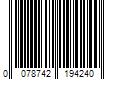 Barcode Image for UPC code 0078742194240