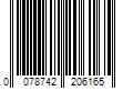 Barcode Image for UPC code 0078742206165