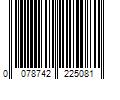 Barcode Image for UPC code 0078742225081