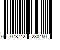 Barcode Image for UPC code 0078742230450