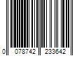 Barcode Image for UPC code 0078742233642