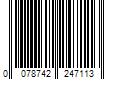 Barcode Image for UPC code 0078742247113