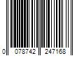 Barcode Image for UPC code 0078742247168