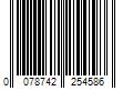 Barcode Image for UPC code 0078742254586