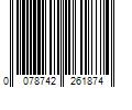 Barcode Image for UPC code 0078742261874